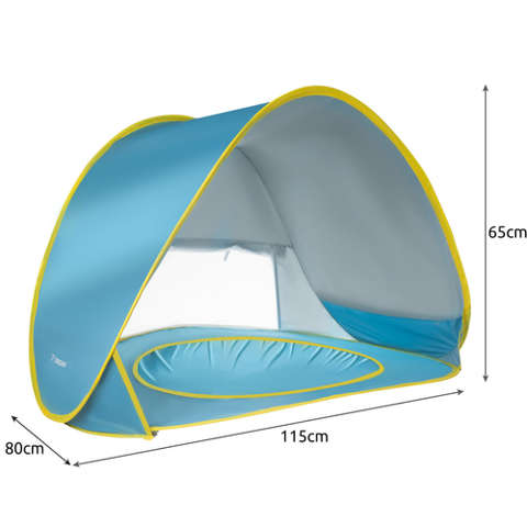 POP UP šator/bazen za djecu 65x115x80 cm
