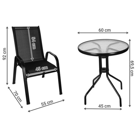 Komplet stolica i stol Garden