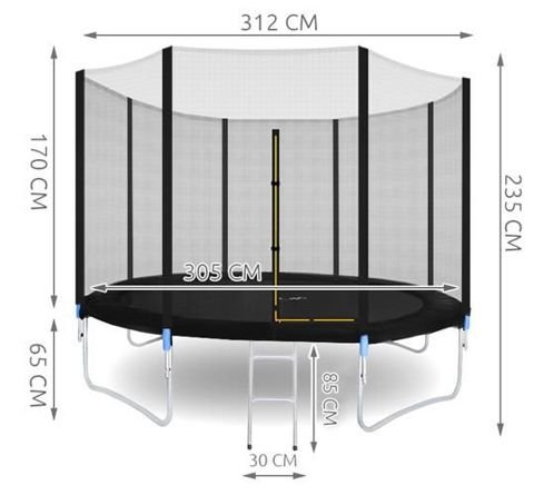 Vrtni trampolin 305/312 cm