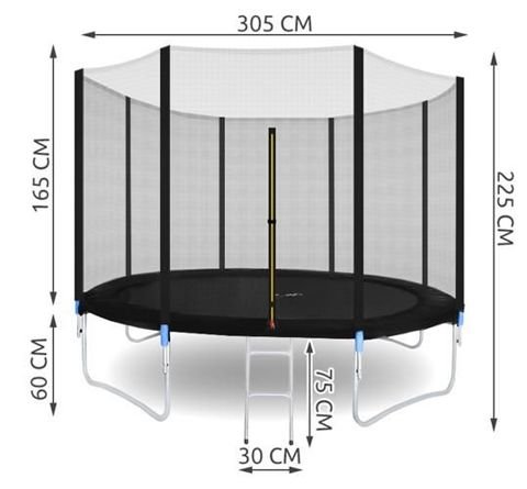 Vrtni trampolin 305/312 cm