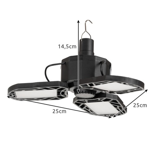 Solarna lampa sa kukicom za vješanje