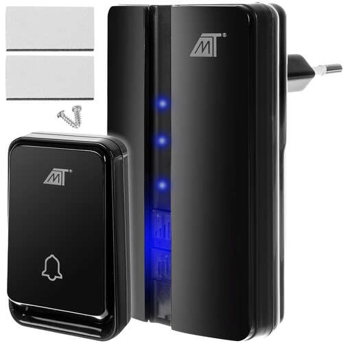 Bežično zvono Black - IP44