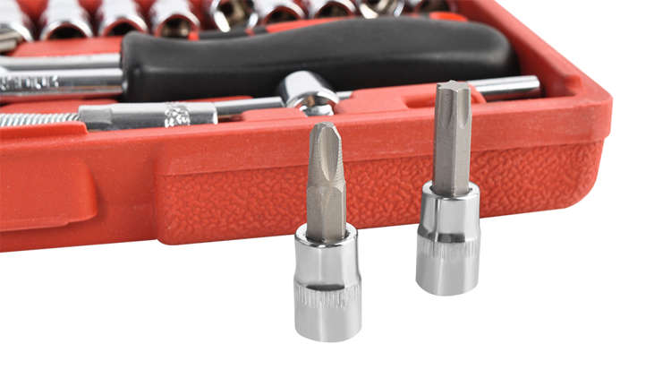 Alat set - 46 elementa Steel