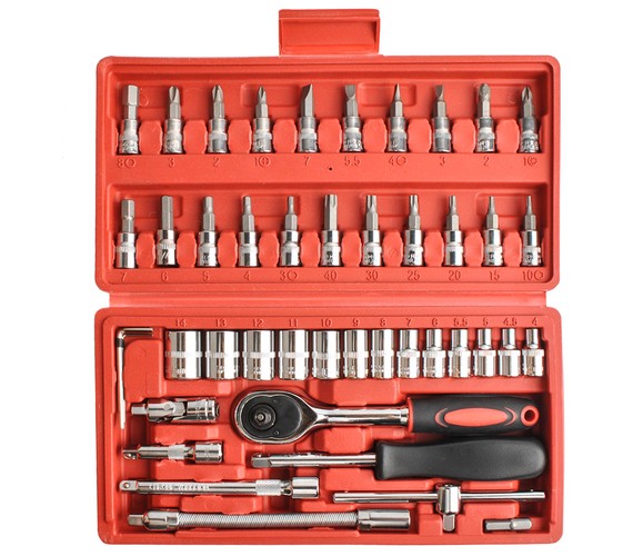 Alat set - 46 elementa Steel