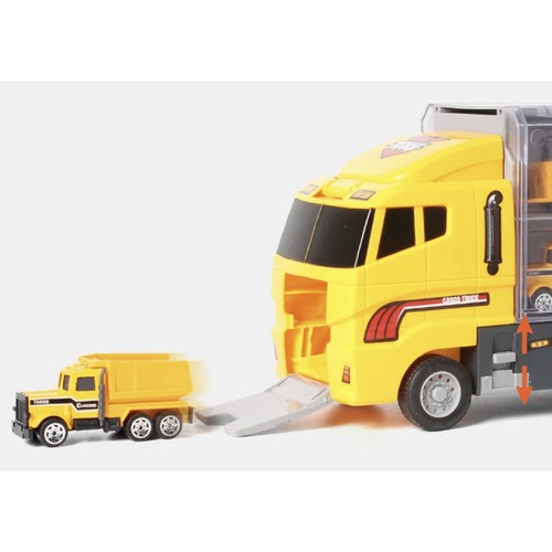 Kamion i set građevinskih strojeva TRUCK