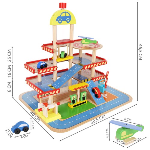 Parking drvena garaža