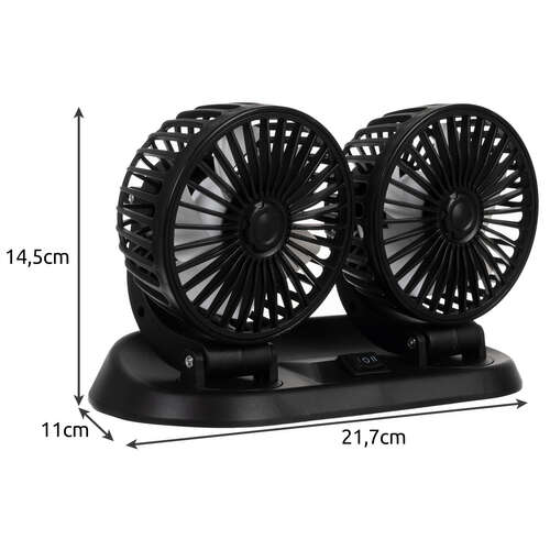 XTROOB dupli ventilator za auto
