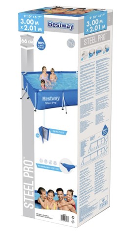 Bestway bazen sa pumpom 300x201x66 cm