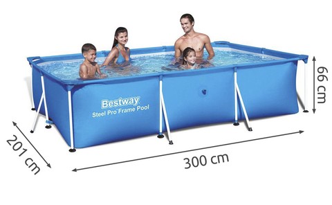 Bestway bazen sa pumpom 300x201x66 cm
