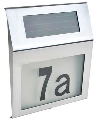 Solarni kućni broj